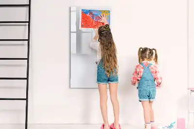 Tableau effaçable à sec magnétique couleur blanc cassé