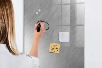Tableau effaçable à sec magnétique effet éclats métalliques