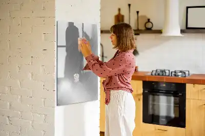 Tableau effaçable à sec magnétique effet éclats métalliques