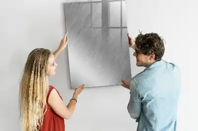 Tableau effaçable à sec magnétique effet éclats métalliques