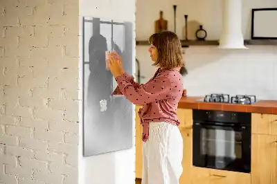 Tableau effaçable à sec magnétique effet éclats métalliques