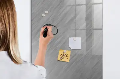 Tableau effaçable à sec magnétique effet éclats métalliques