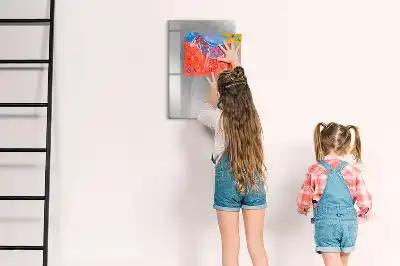 Tableau effaçable à sec magnétique effet éclats métalliques