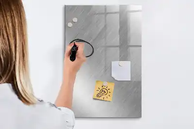Tableau effaçable à sec magnétique effet éclats métalliques