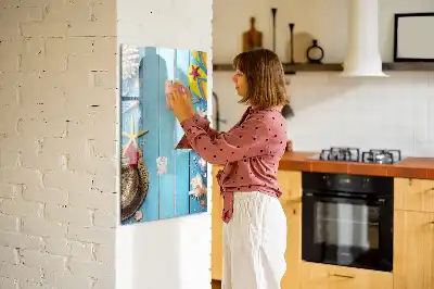 Tableau magnétique effaçable à sec kit de plage