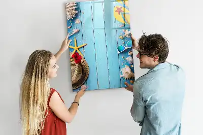 Tableau magnétique effaçable à sec kit de plage