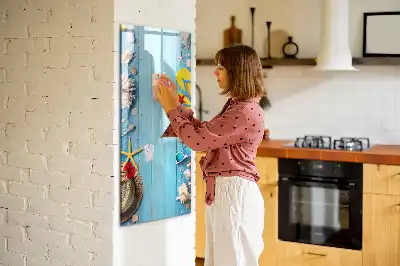 Tableau magnétique effaçable à sec kit de plage