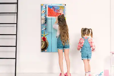 Tableau magnétique effaçable à sec kit de plage