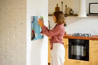 Tableau magnétique effaçable à sec kit de plage