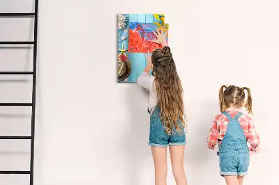 Tableau magnétique effaçable à sec kit de plage