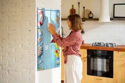 Tableau effaçable à sec magnétique kit pour les passionnés de plage