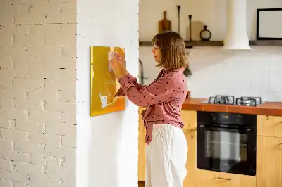 Tableau magnétique effaçable à sec jus d'orange