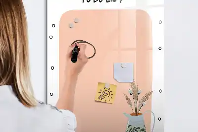 Tableau effaçable à sec magnétique liste de tâches