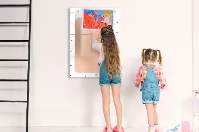 Tableau effaçable à sec magnétique liste de tâches
