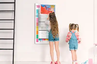 Planificateur de repas hebdomadaire tableau effaçable à sec magnétique
