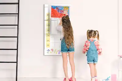 Tableau effaçable à sec magnétique planificateur de repas hebdomadaire
