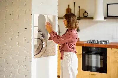 Tableau effaçable à sec magnétique modèle Banc de sable