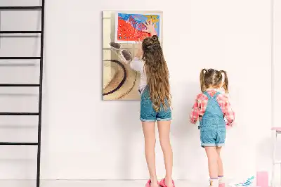 Tableau effaçable à sec magnétique modèle Banc de sable