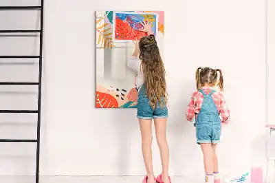 Tableau magnétique effaçable à sec motif fleur d'été