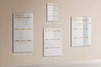 Tableau magnétique effaçable à sec liste de nettoyage