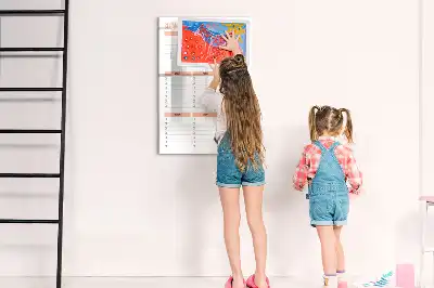 Tableau magnétique effaçable à sec liste de nettoyage