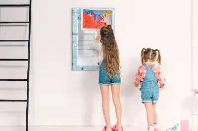 Tableau magnétique effaçable à sec liste de tâches