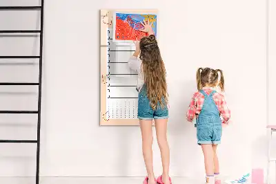 Tableau magnétique effaçable à sec pour liste de tâches