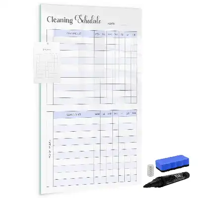 Planning de ménage tableau magnétique effaçable à sec