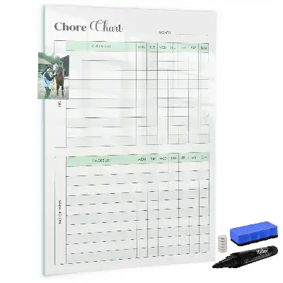 Tableau des tâches magnétique effaçable à sec avec surface effaçable à sec