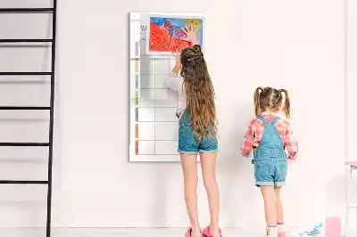 Tableau magnétique effaçable à sec organisateur pour programme de repas hebdomadaire