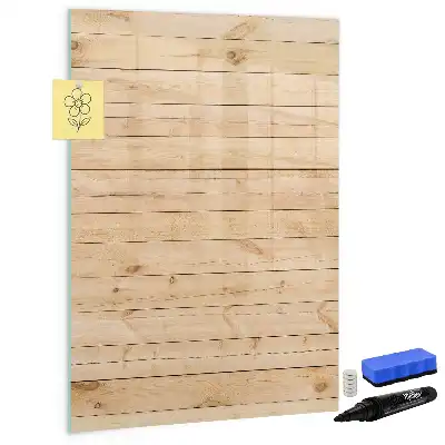 Tableau blanc magnétique effaçable à sec planches claires