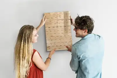Tableau blanc magnétique effaçable à sec planches claires