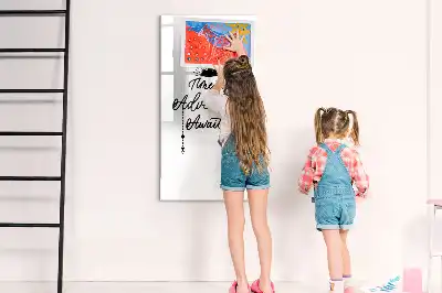 Tableau effaçable à sec magnétique modèle Aventure