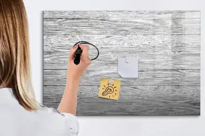 Tableau magnétique à dessiner en panneaux de bois