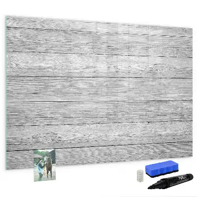 Tableau magnétique à dessiner en panneaux de bois