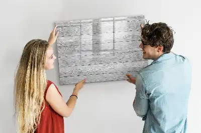 Tableau magnétique à dessiner en panneaux de bois