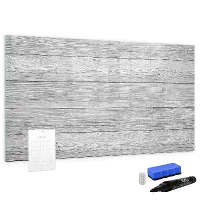 Tableau magnétique à dessiner en panneaux de bois