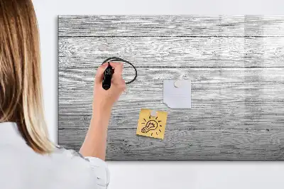 Tableau magnétique à dessiner en panneaux de bois