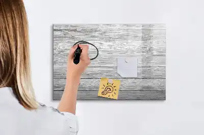 Tableau magnétique à dessiner en panneaux de bois