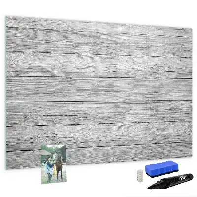 Tableau magnétique à dessiner en panneaux de bois