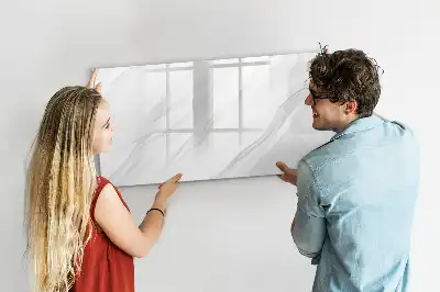 Tableau magnétique pour dessiner motif marbre décoratif