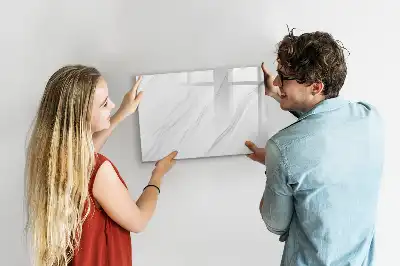 Tableau magnétique pour dessiner motif marbre décoratif