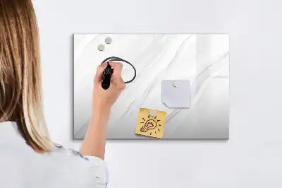 Tableau magnétique pour dessiner motif marbre décoratif
