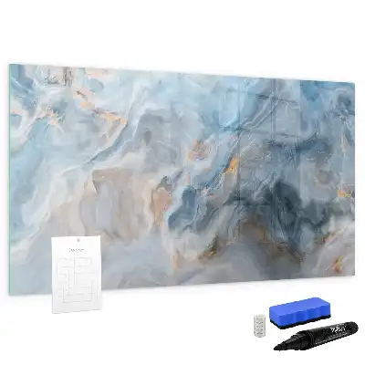 Tableau magnétique pour dessiner motif marbre