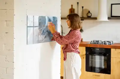 Tableau magnétique pour dessiner motif marbre