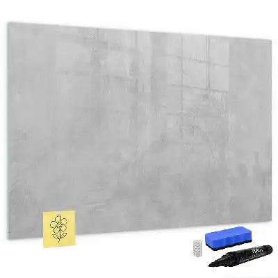 Tableau magnétique à dessiner motif mur de pierre
