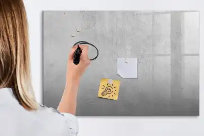 Tableau magnétique à dessiner motif mur de pierre