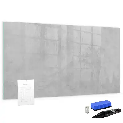Tableau magnétique à dessiner motif mur de pierre