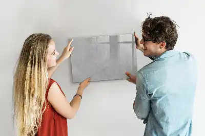 Tableau magnétique à dessiner motif mur de pierre
