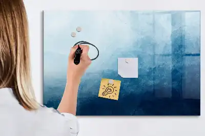 Tableau magnétique à dessiner motif abstraction d'eau